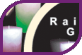 rainbow glow candle