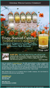 Trapp Scented Candles Newsletter (2008)